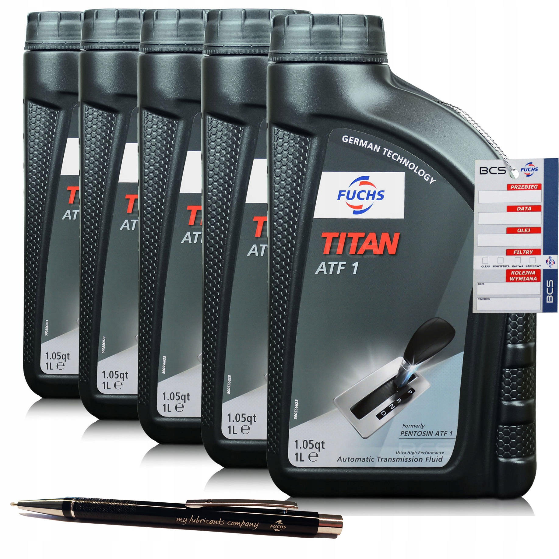 OLEJ FUCHS TITAN ATF 1 DO AUTOMATYCZNYCH SKRZYŃ BIEGÓW 5 LITRÓW