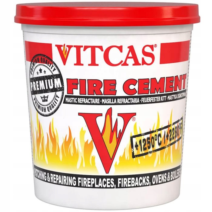 

Kit Mastyka Ognioodporna 1250°C Ciemno Żółta 2kg