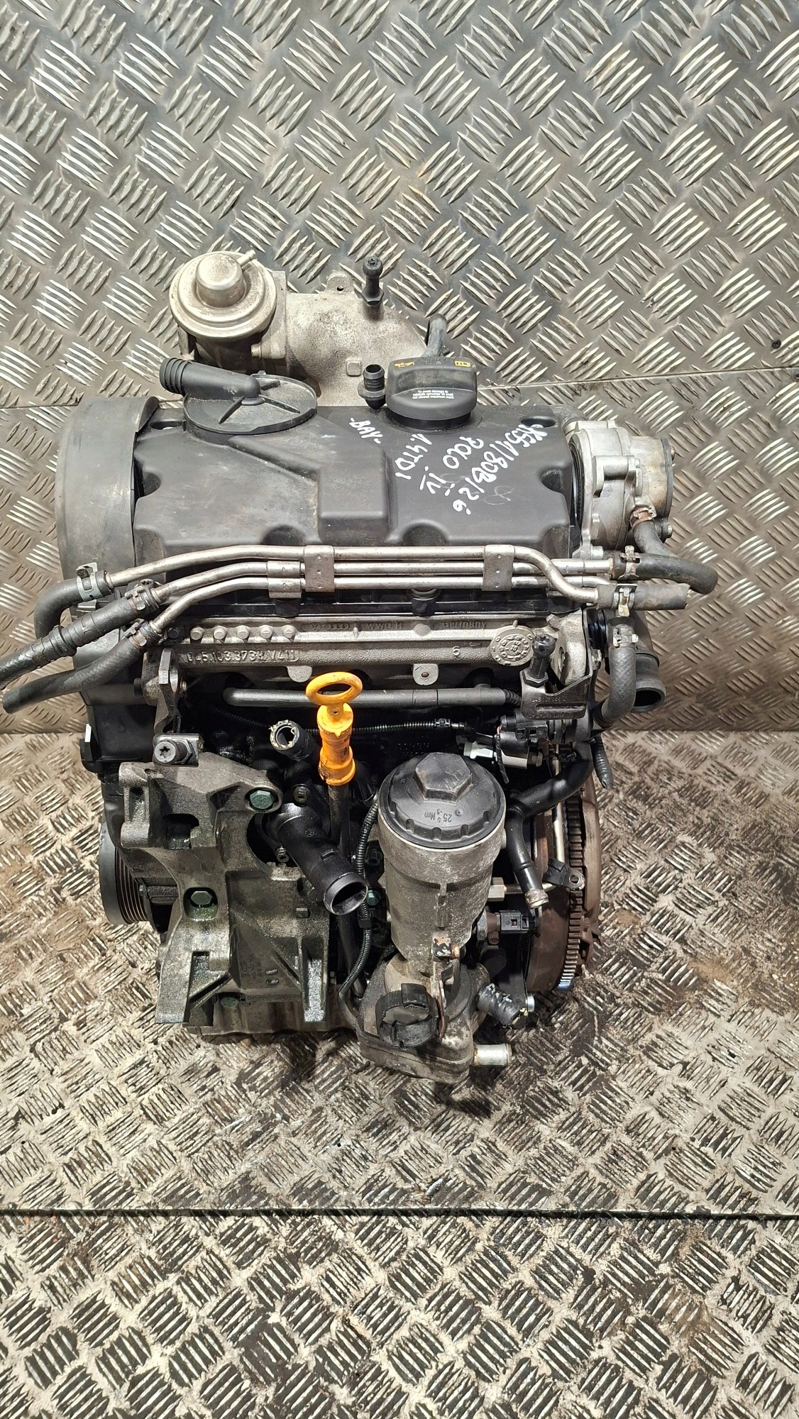 engine pillar Z UKLADEM PALIWOWYM VW POLO IV 1.4TDI BAY