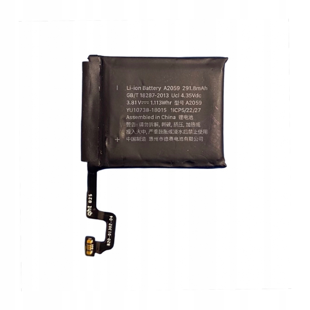 Fabryczna Nowa Bateria Li-Ion Apple Watch Series 4 44mm A2059 292mAh