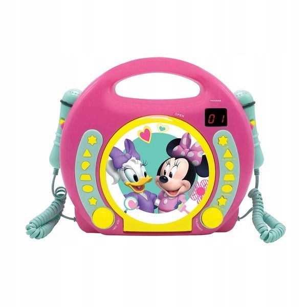 Lexibook Myszka Minnie Przenośny odtwarzacz CD bluetooth Boombox dla dzieci