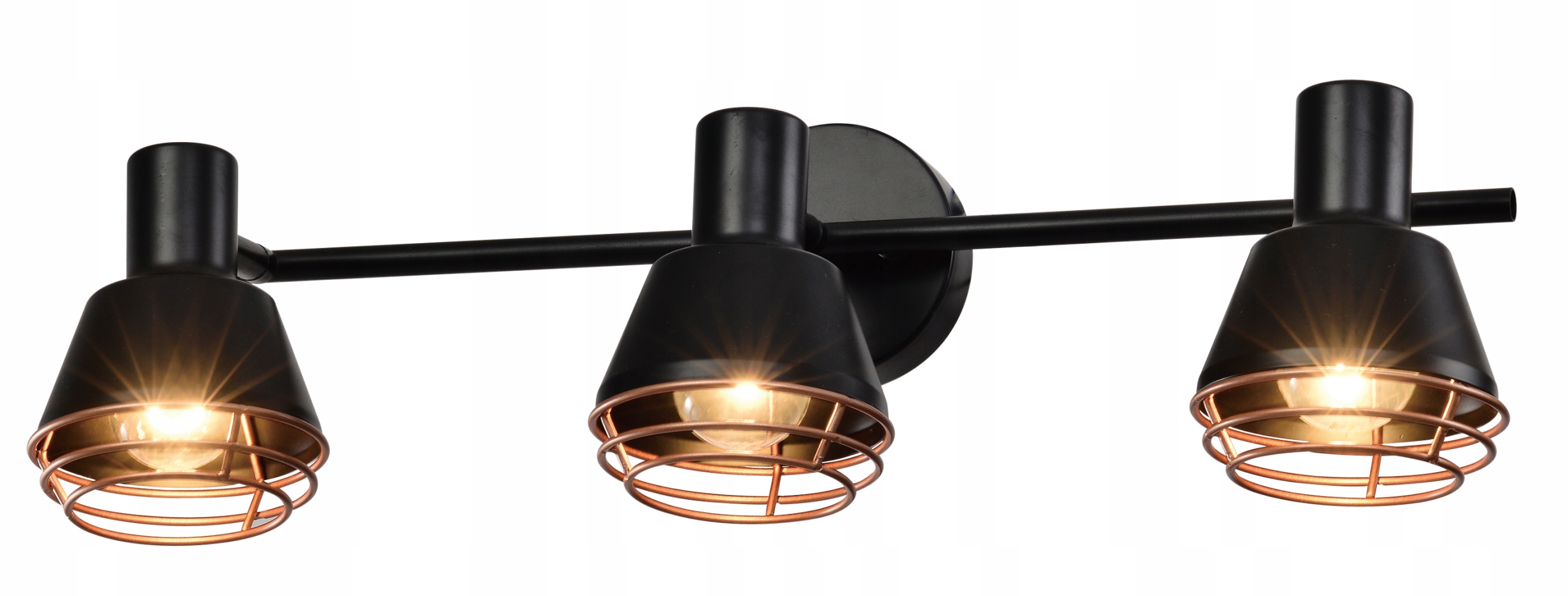 Lampa 3 pohyblivá stínidla E14 Neria Candellux