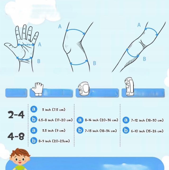ZESTAW OCHRANIACZE NA ROLKI ROWER KOLANA ŁOKCIE DLA DZIECI S/M Rodzaj zestawy ochraniaczy