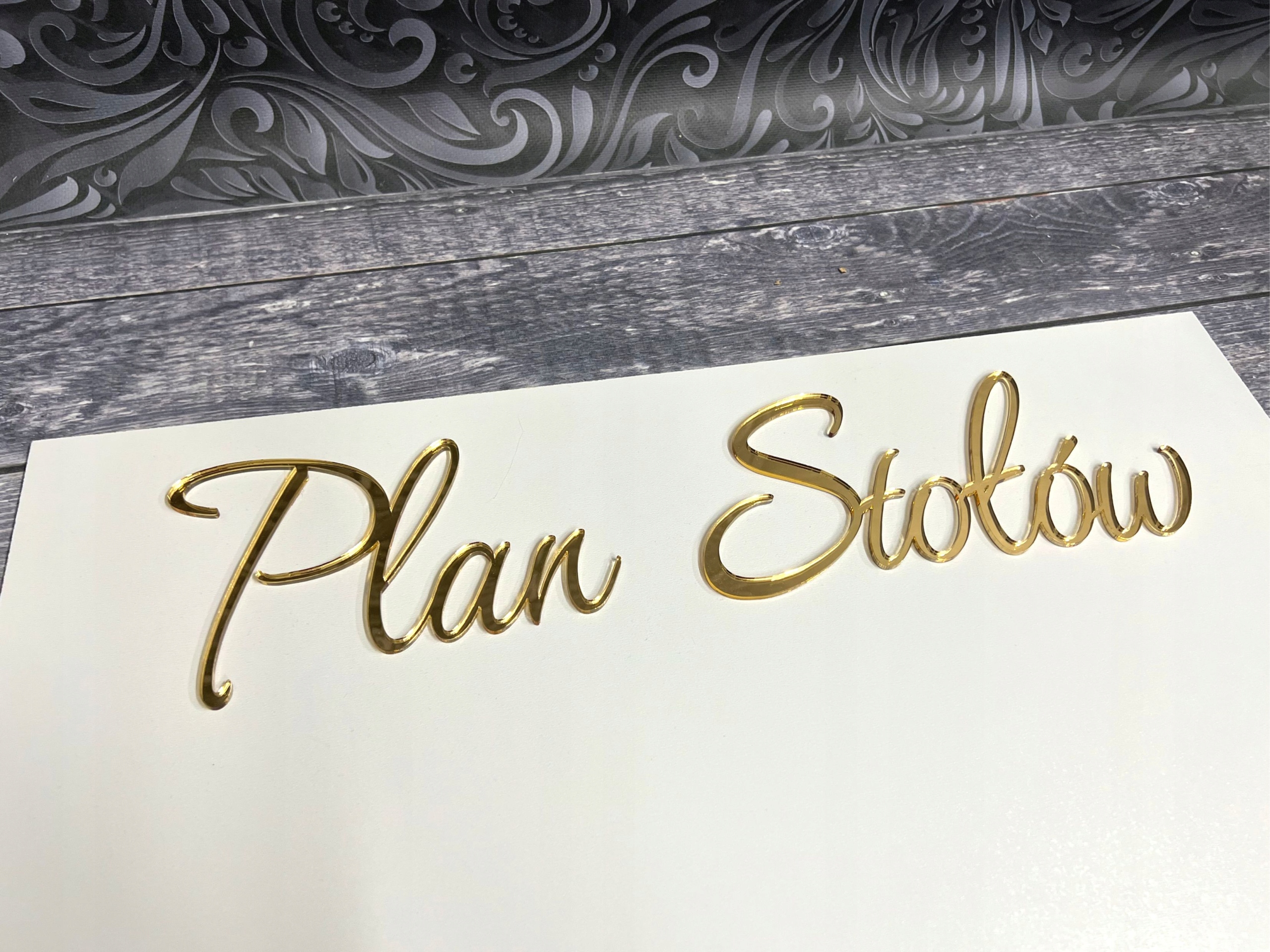 Plan stołów Tablica powitalna ślub wesele 70x50 cm Kod producenta plan stołów tablica powitalna