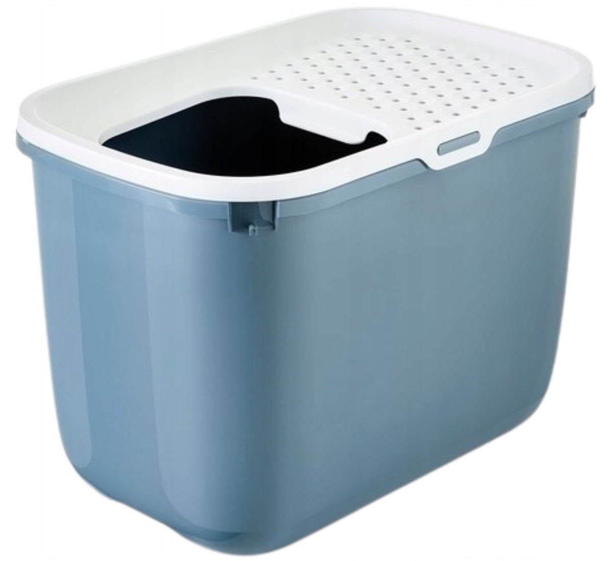 Levně Savic Toaleta pro kočky Hop-In modrá /58x39x39 Cm