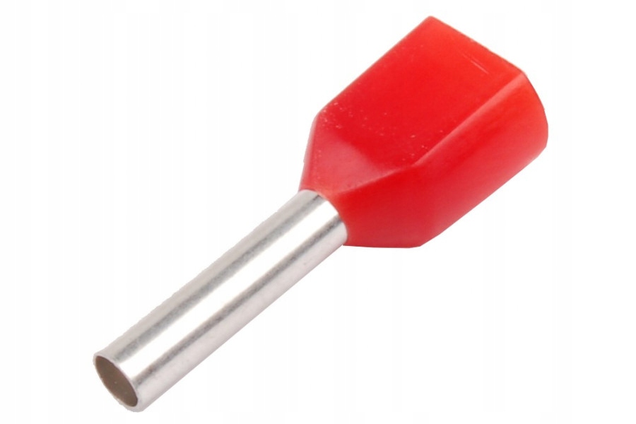 

Sge Końcówka Kabl. 10mm Tulejka Izol 2x1mm2 100szt