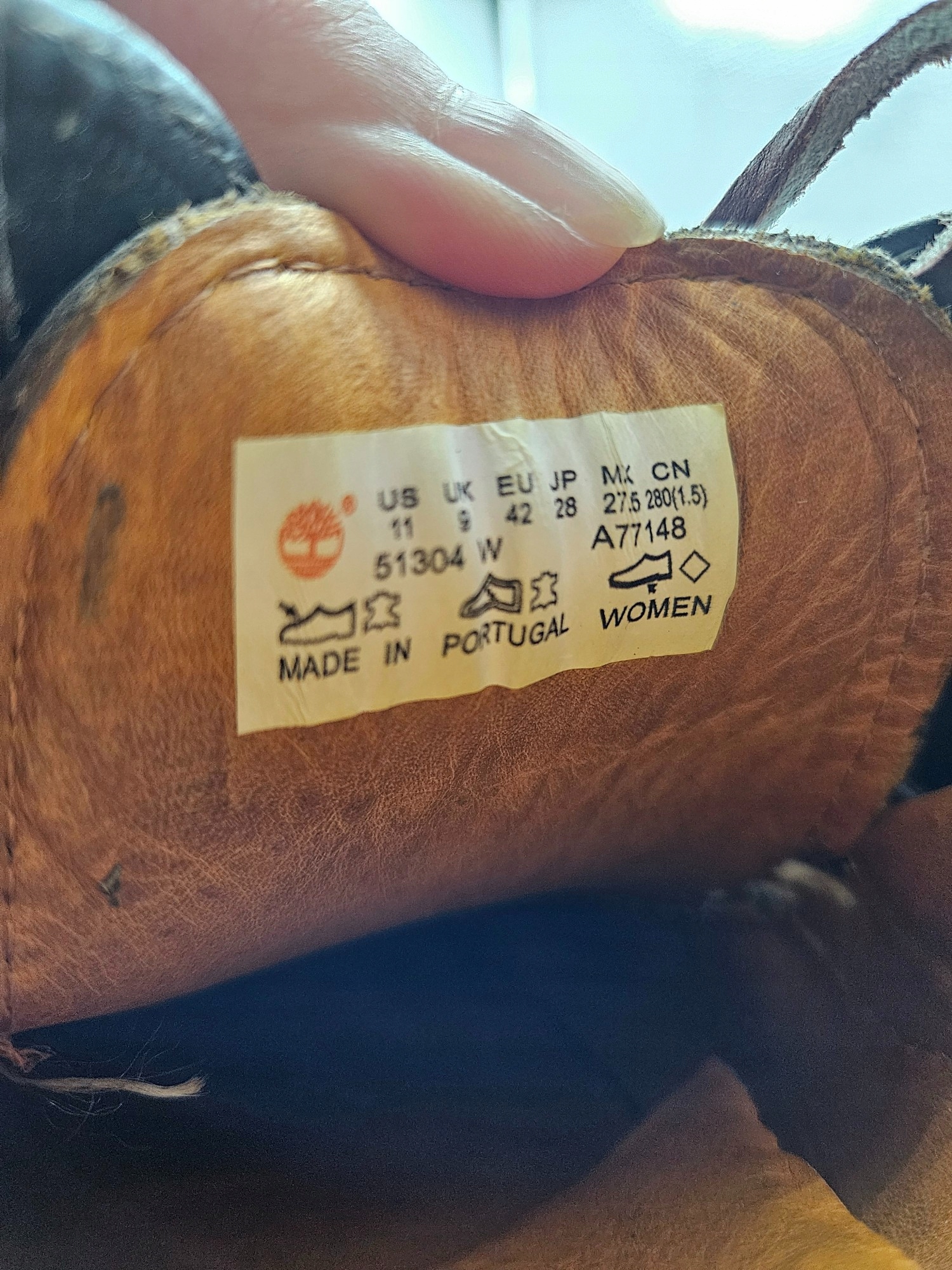 Buty mokasyny damskie Timberland rozmiar 42 Wzór dominujący bez wzoru