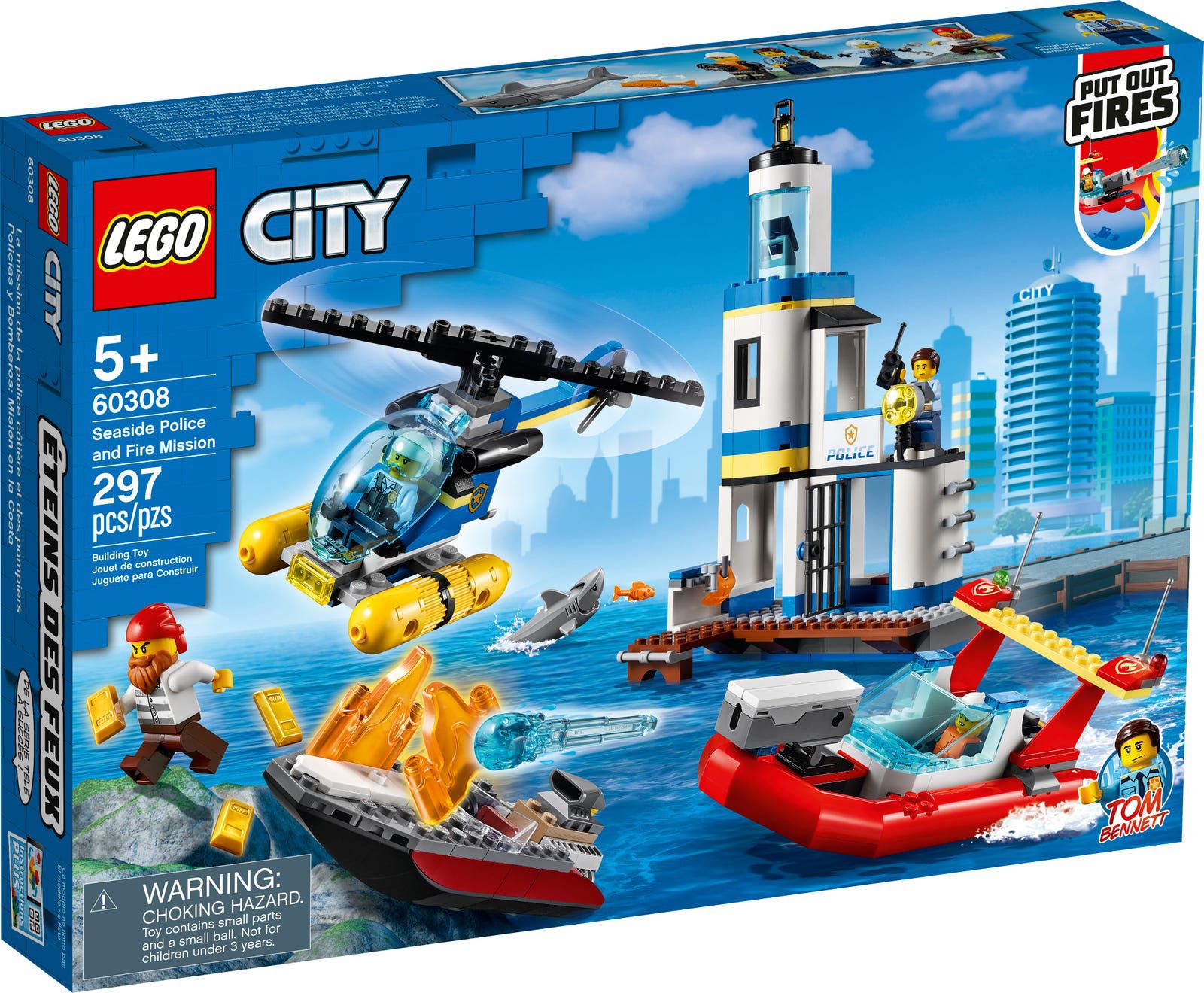 Lego 60308 City Akce pobřežní policie hasič