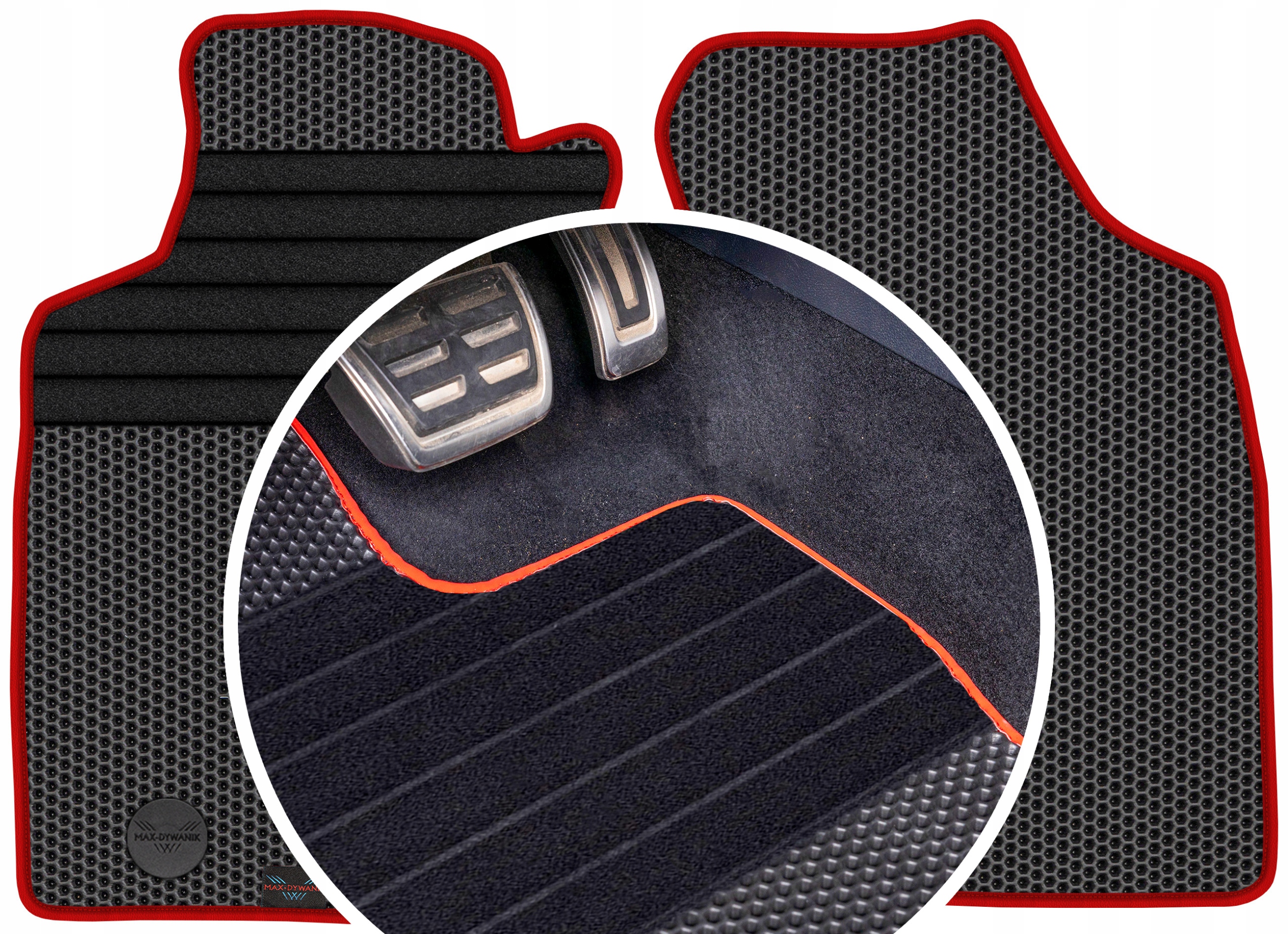 Toyota Hilux VII 2005-2015 Gumové rohože Eva Eternity Plastry Medu