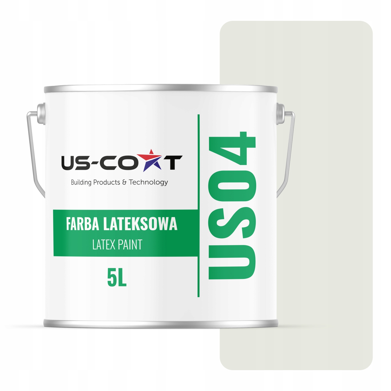 Barva Bílá Zlomená Do Olivové Barvy H2079 5L, Hluboký Mat Na Stěny