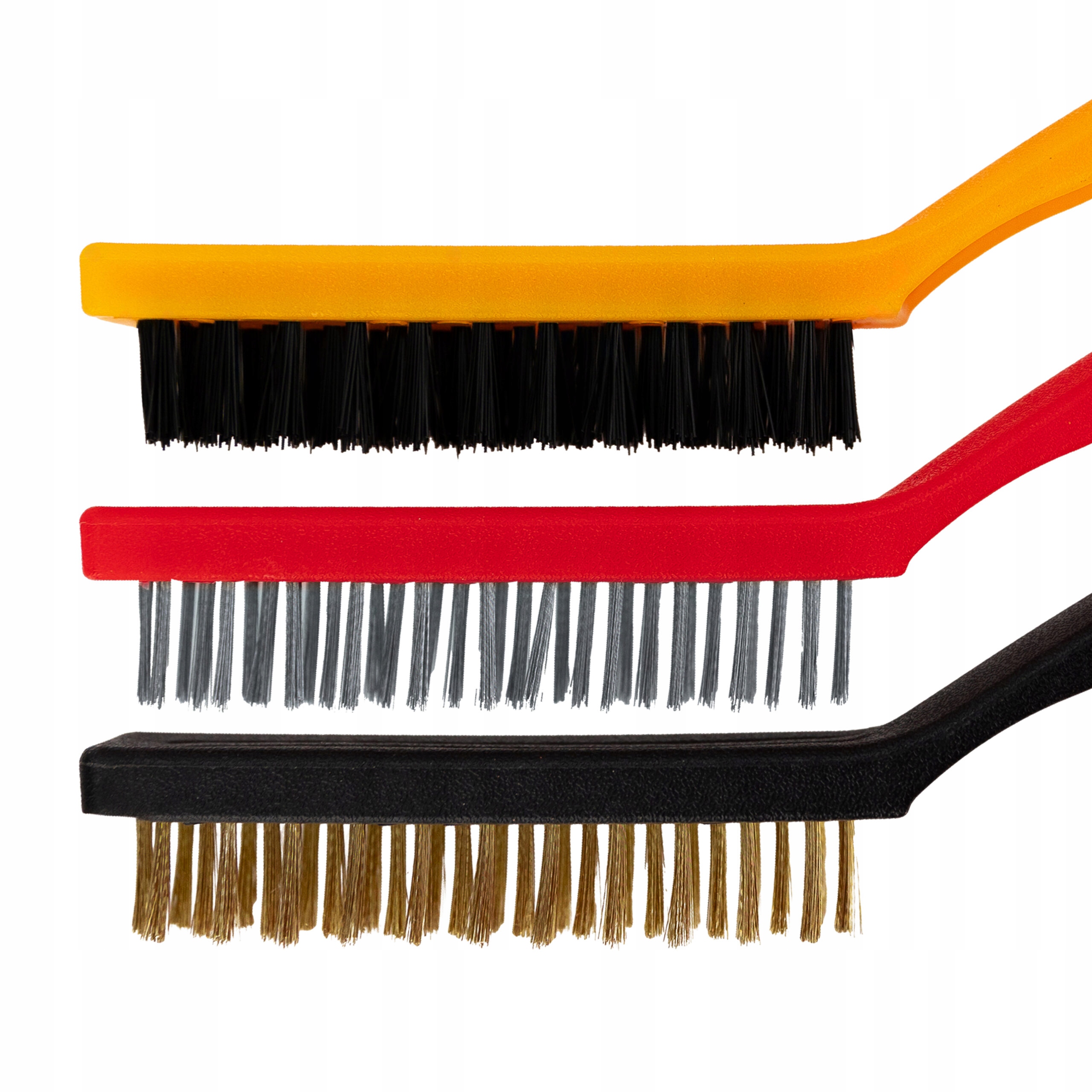 Zestaw szczotek 21 cm 3 szt. mix