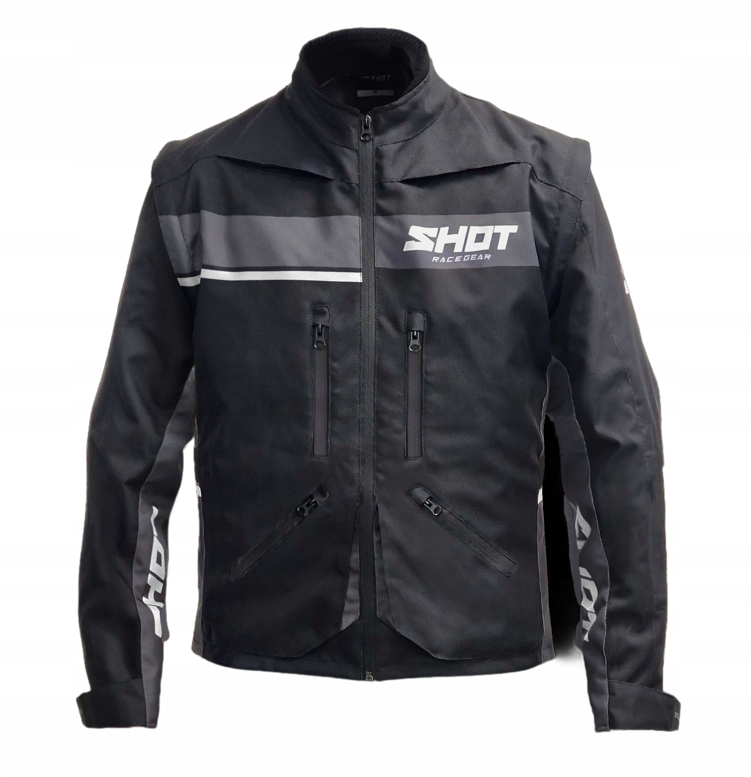 Bunda Cross Quad Shot Contact Assault 2.0 Čierna/biela ​​(2XL) A07-14A1-A03-12