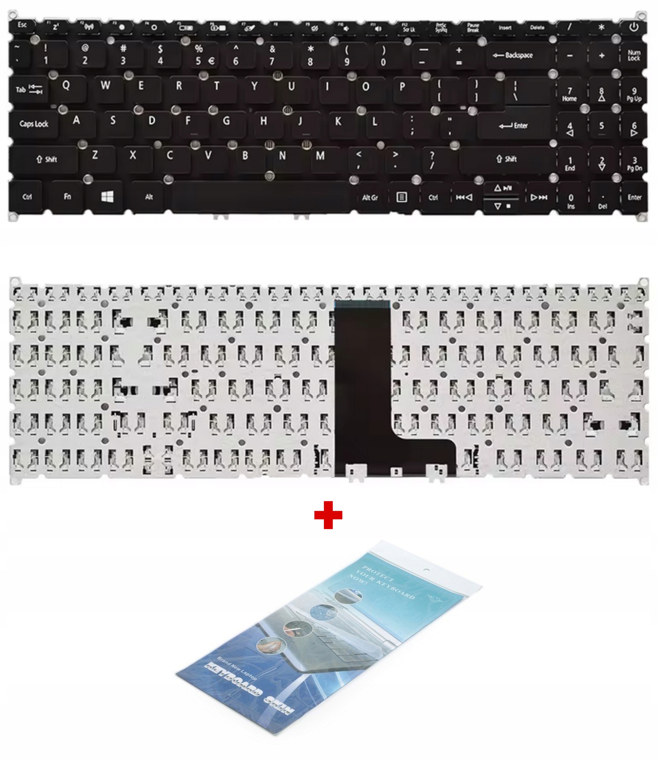 Nová klávesnice pro Acer Aspire A115-31 A315-42G A315-54K A315-55G A315-56