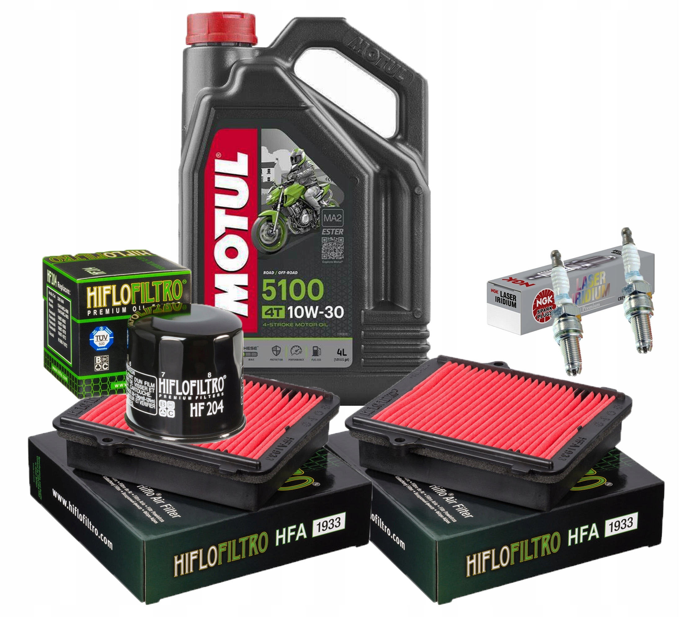 Olej Motul 5100 10w30 HONDA CRF 1000 AFRICA Filtry
