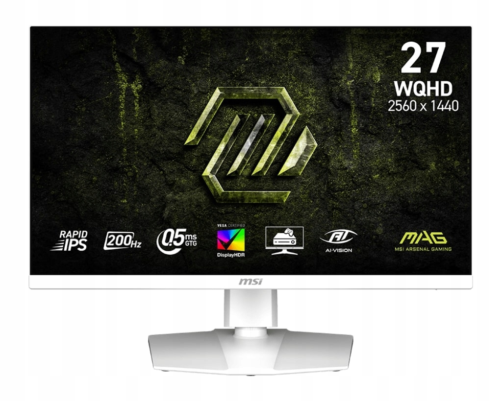 Msi Gaming monitor Mag 274QRFW E20, 27" Rapid IPS/2560x1440
