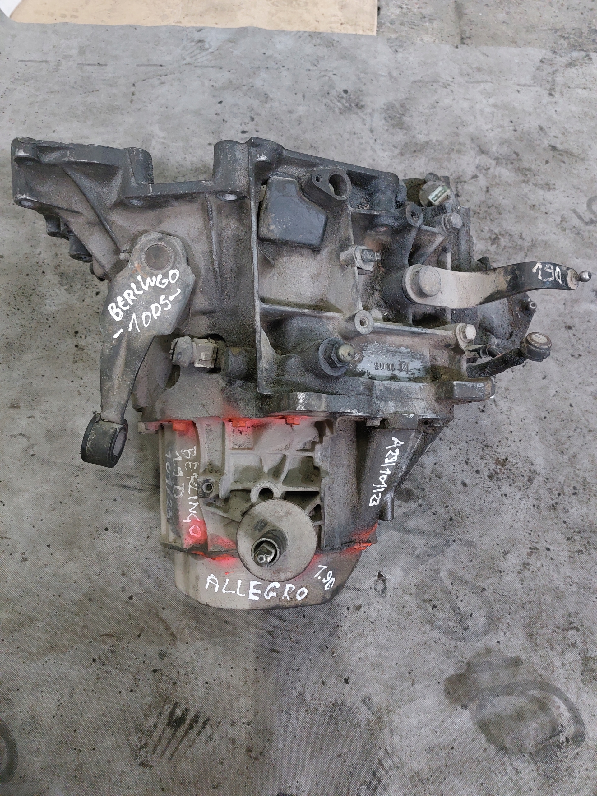 Getriebe CITROEN BERLINGO 1.9D 20TB12