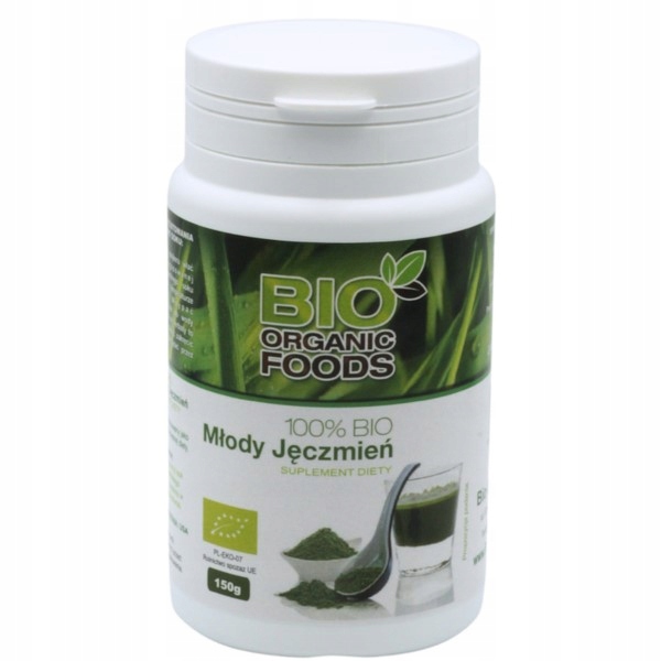 Bio Organic Food 100% Bio Mladý Ječmen 150 G