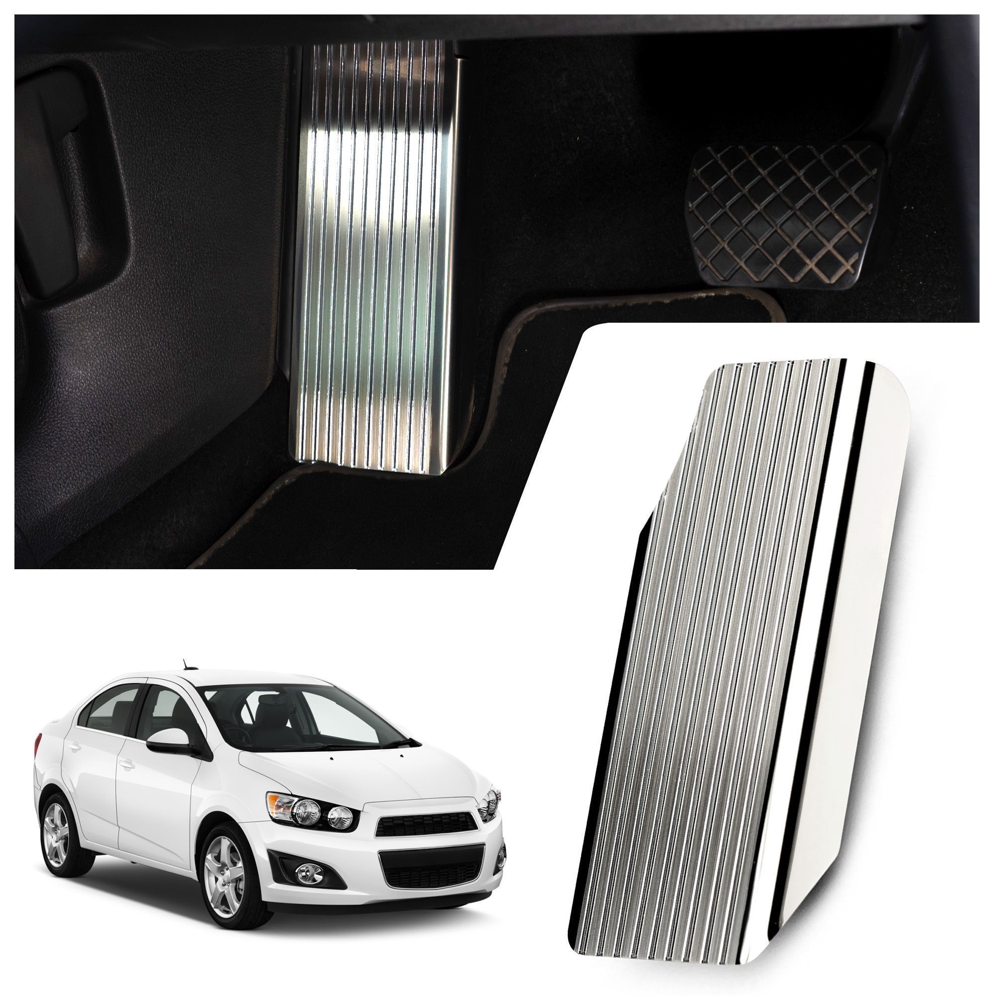 Podstupnice automobilová podnožka odpočívadla pro Chevrolet Aveo 2011-2014 Sedan