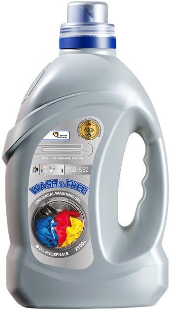 

Wash&Free żel do prania Uniwersalny 2,1kg -50 prań
