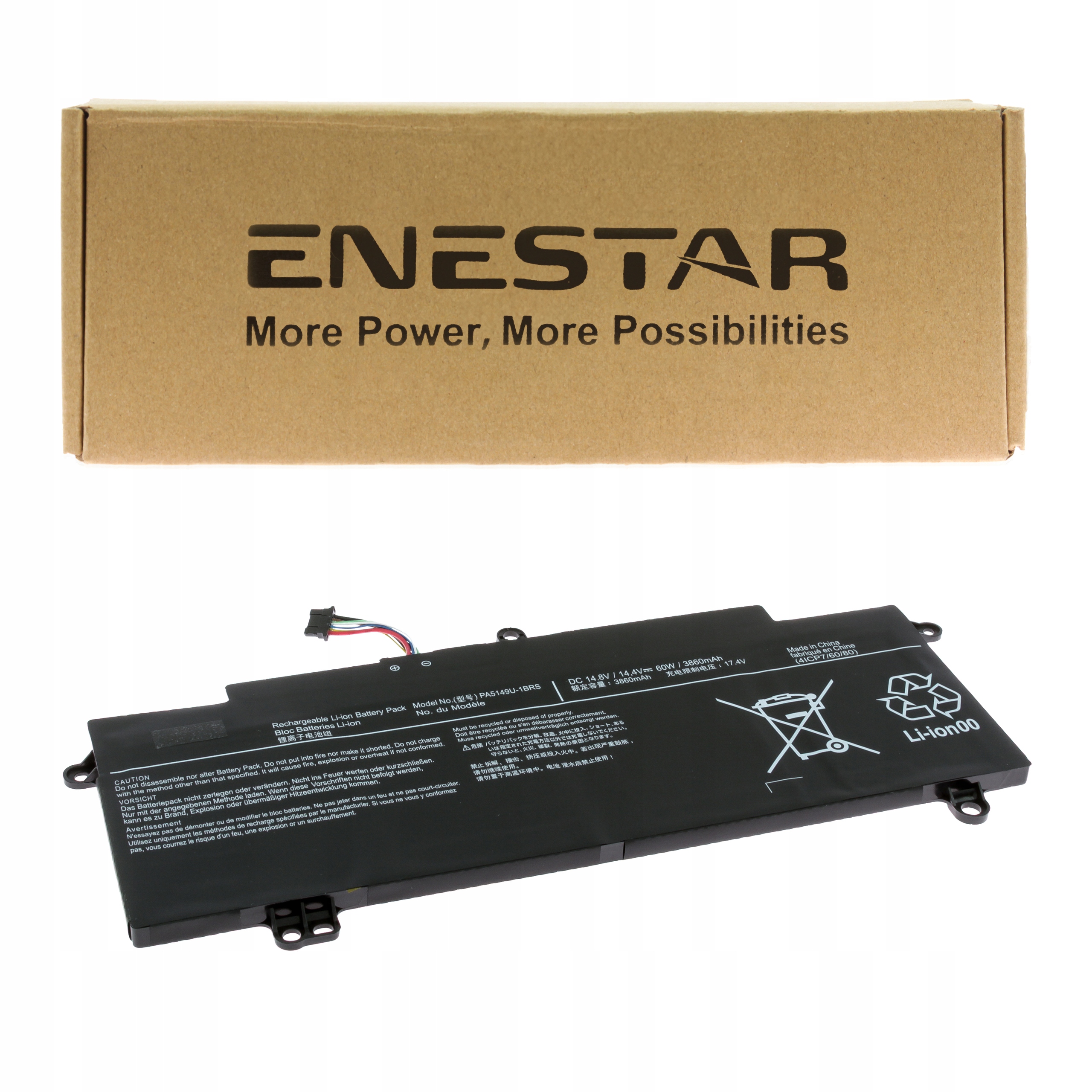 Prémiová baterie pro Toshiba PA5149U-1BRS Tecra Z40-A Z40-B Z50-A Z50-A-15P