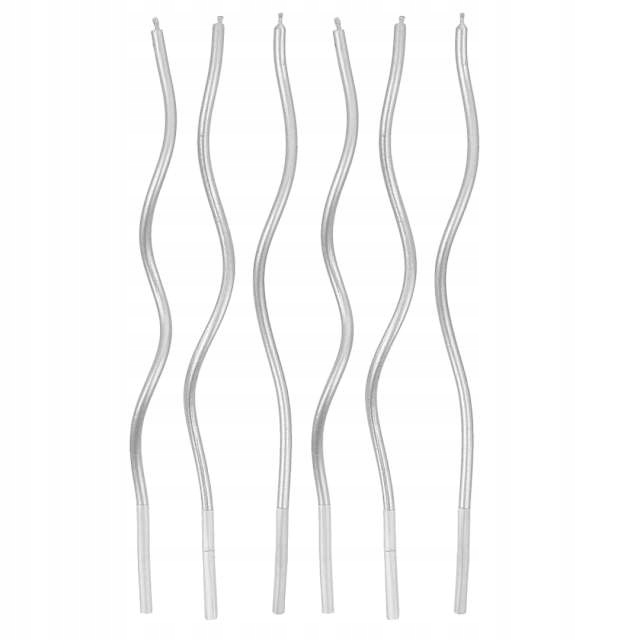 

świeczki Świederki tort Srebrne urodziny Komunia 6