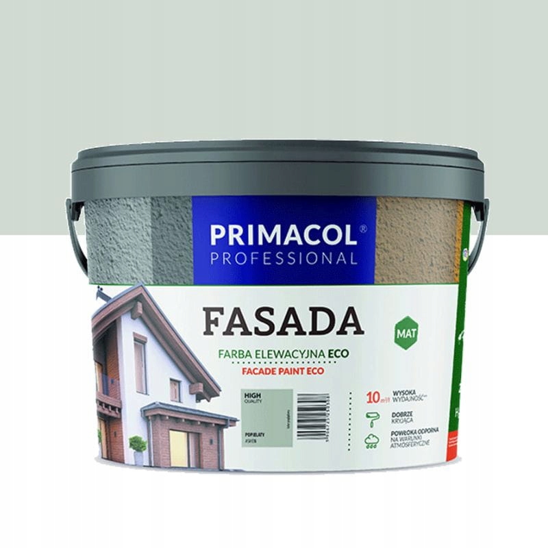 

Primacol Fasada Eco Farba Elewacyjna Popielaty 9L