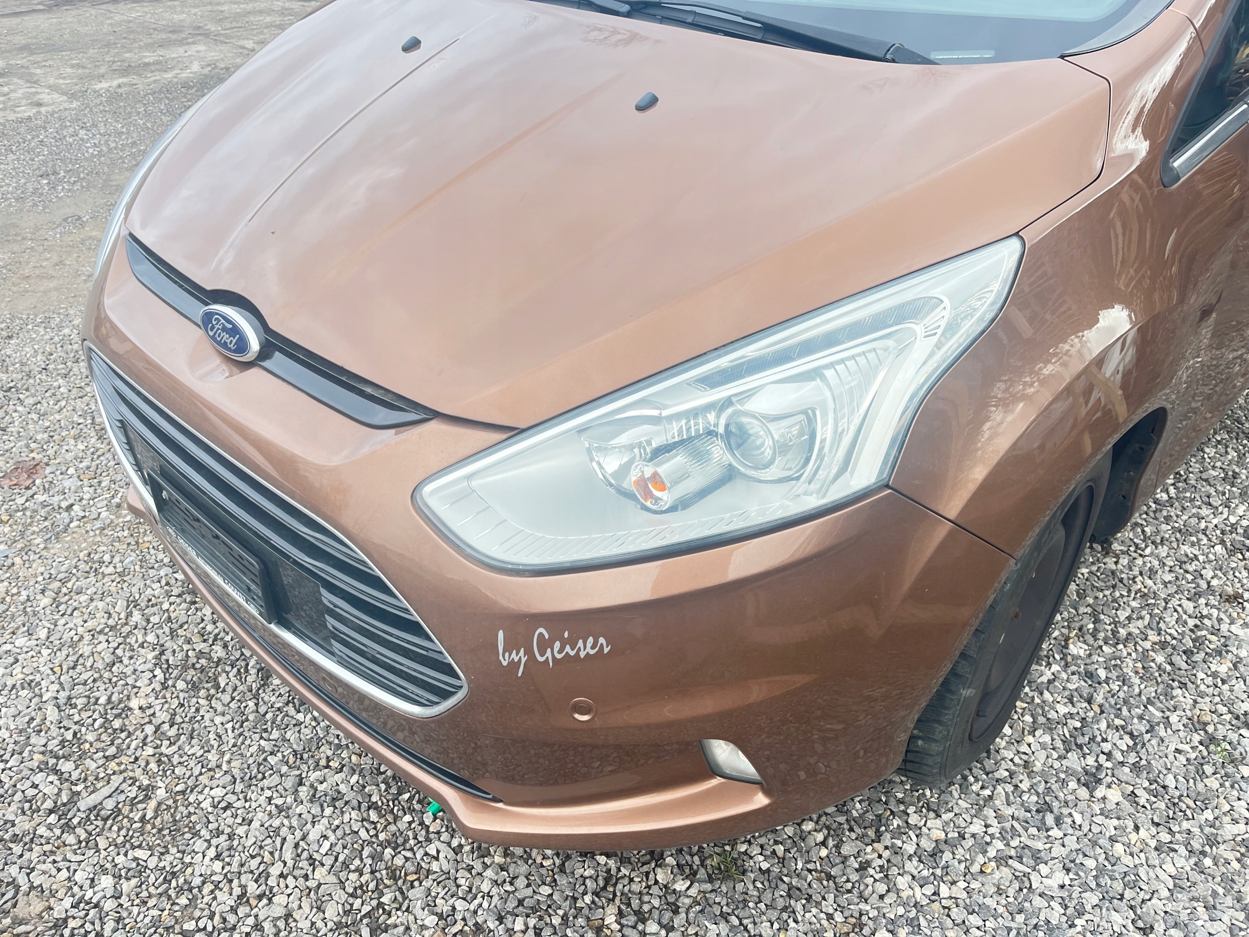 FORD B-MAX PRZÓD MASKA ZDERZAK PAS CHŁODNICE LAMPY Producent części Ford OE