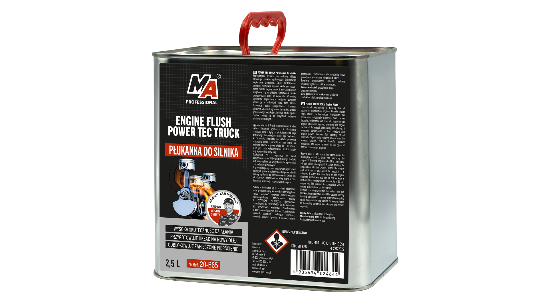 Промывка двигателя имеет Professional Power Tec Truck 2,5 л