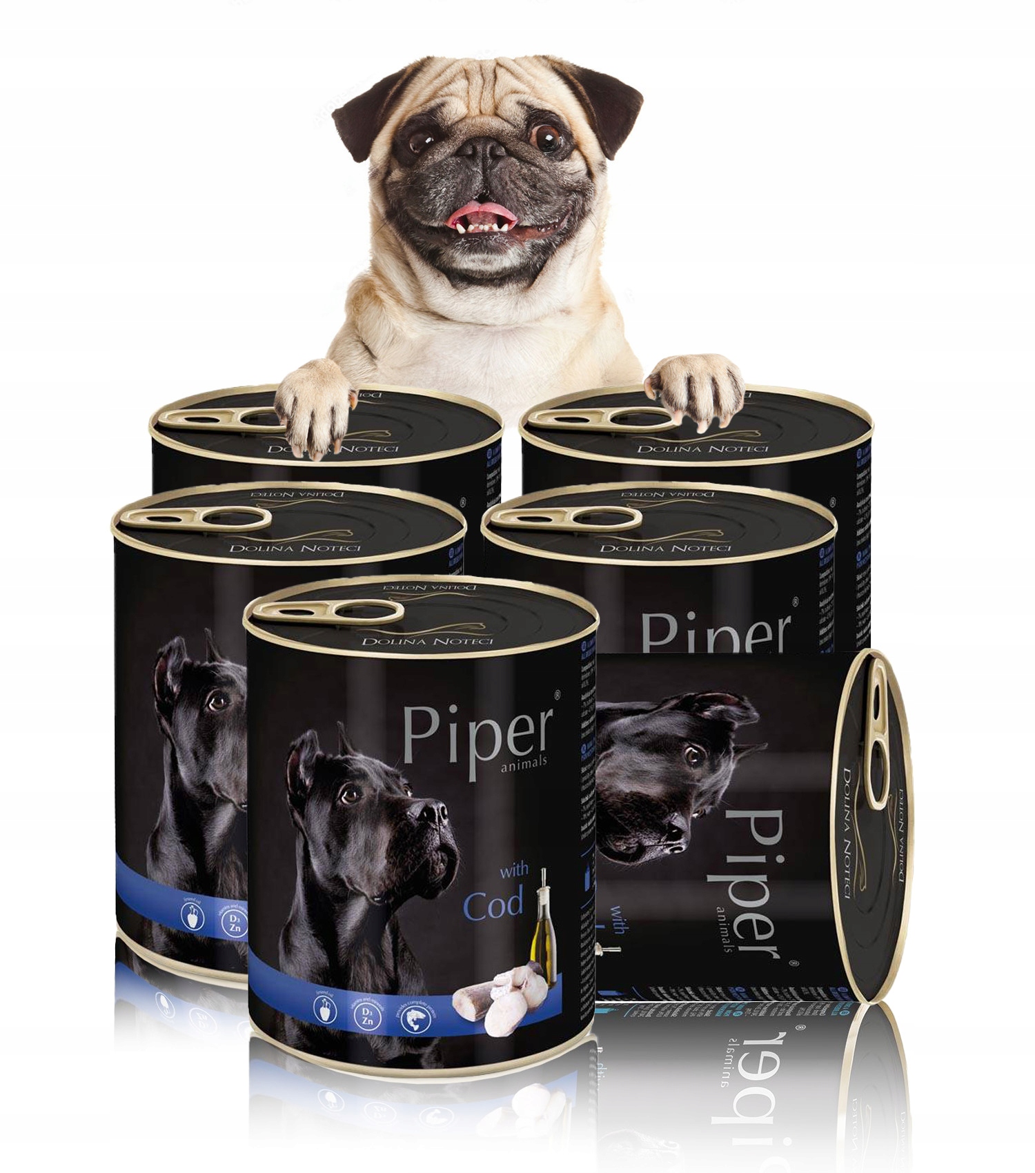 Levně Piper Animals pro psa treska 800g