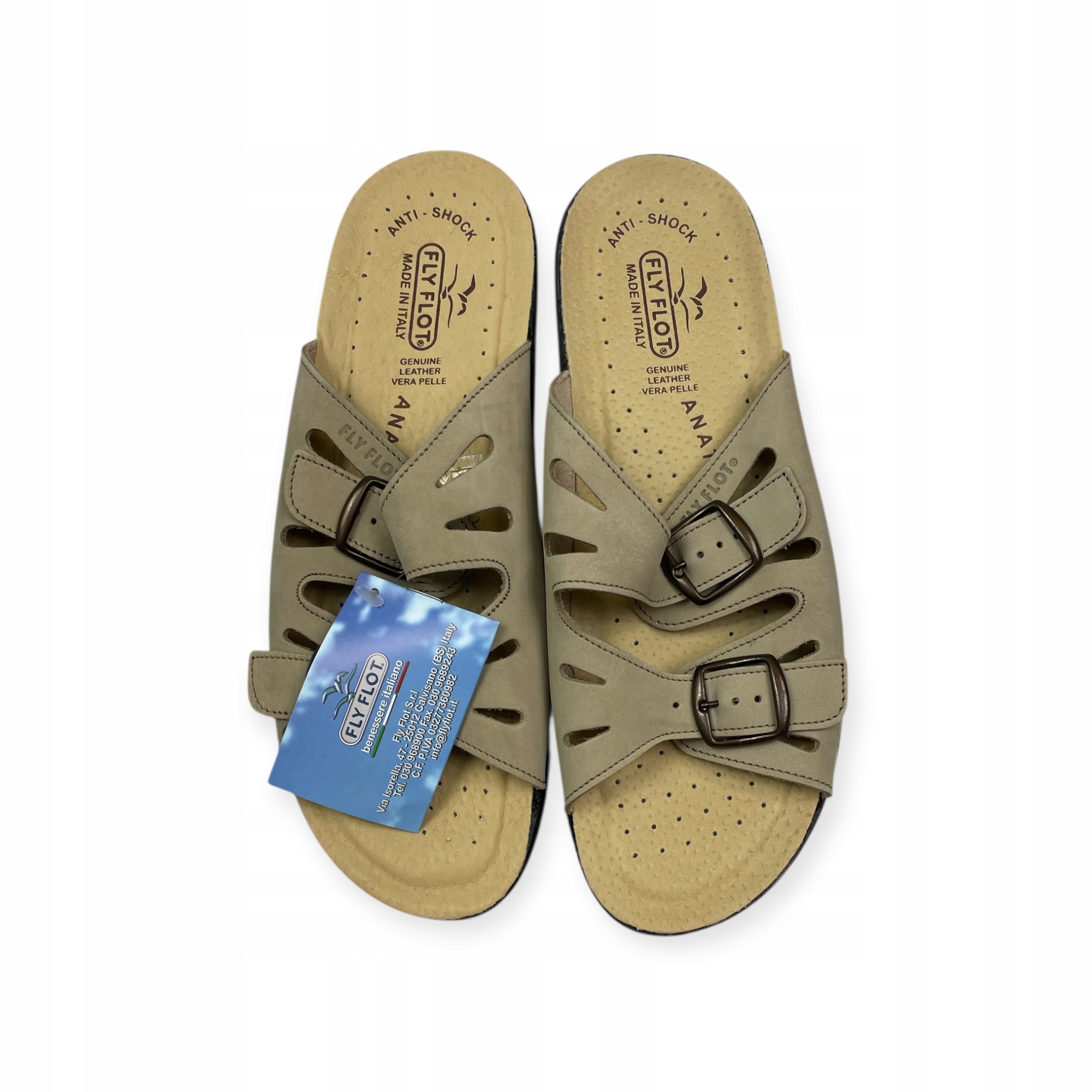 Nazouváky pantofle Fly Flot vel. 40 Italská kvalita