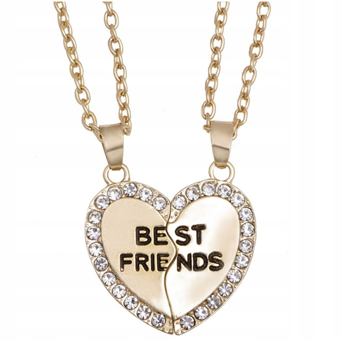 

Naszyjnik wisiorek Przyjaźni Best Friends Złoty