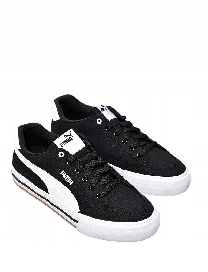 Obuwie młodzieżowe trampki Puma 396353-03 Czarno-Białe 40
