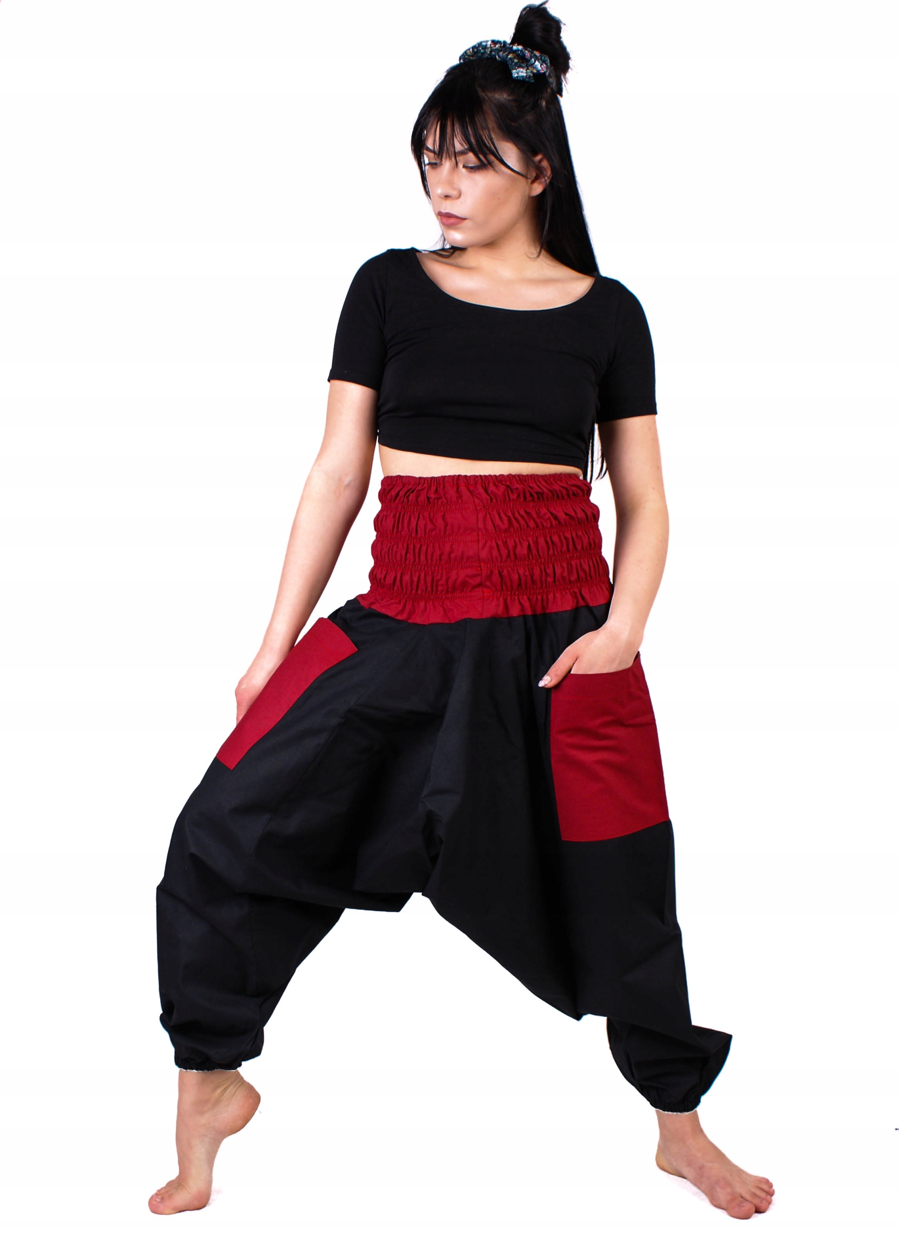 SZARAWARY SKATE FREESTYLE MODNA ULICA BAGGY KROK Marka inna