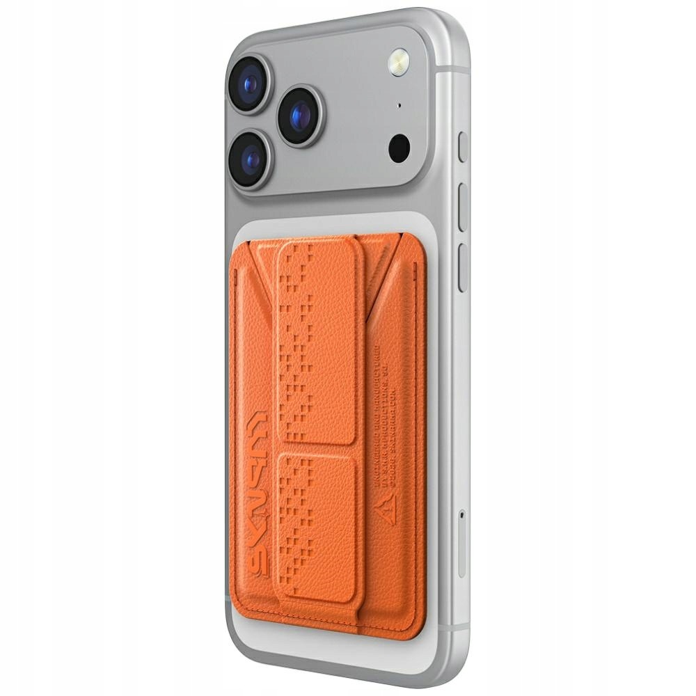 Peněženka Skinarma Kado Haxa Magnetic Cardholder Grip Stand oranžová