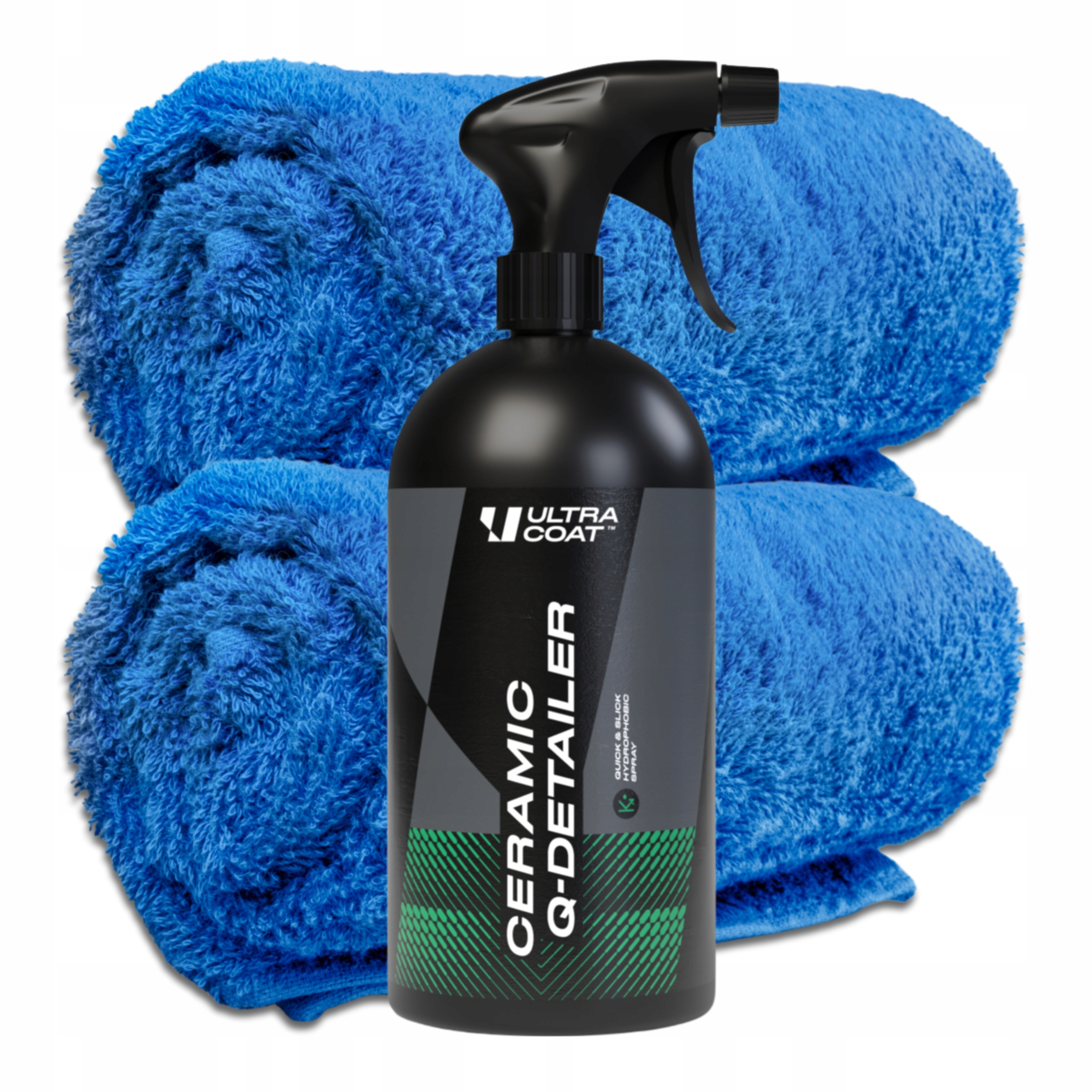 Ultracoat Ceramic Q-detailer 1000ml SiO2 Do Ceramiki nadaje połysk i hydro