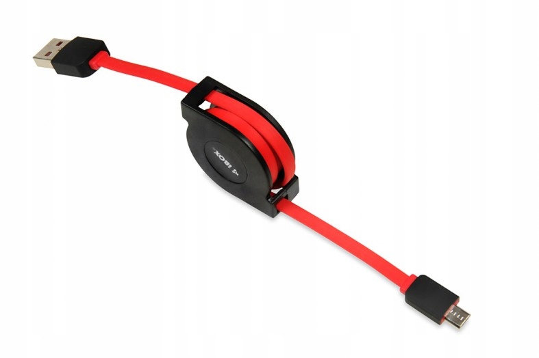 Kabel USB iBOX Micro USB zwijany 0.75m Producent IBox