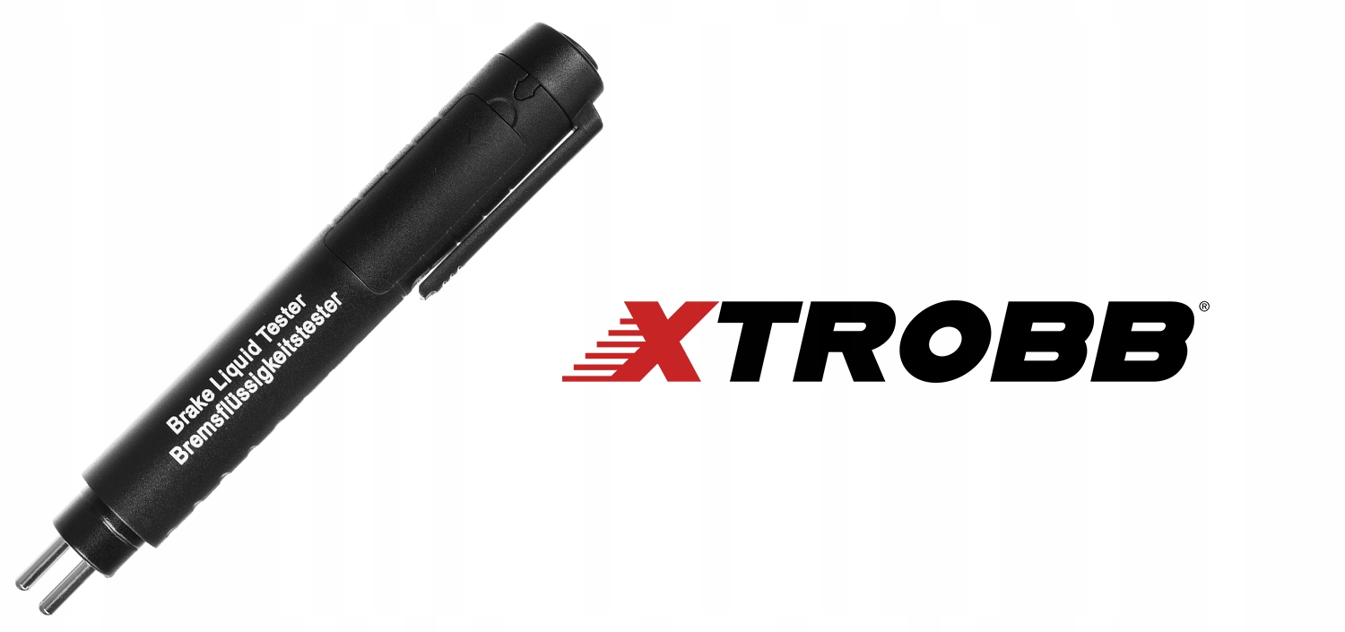 TESTER PŁYNU HAMULCOWEGO MIERNIK PRZYDATNOŚCI DOT 3 4 5 LED Marka Xtrobb