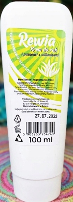 

Rewia Krem Do Rąk 100ML Glicerynowo Aloesowy