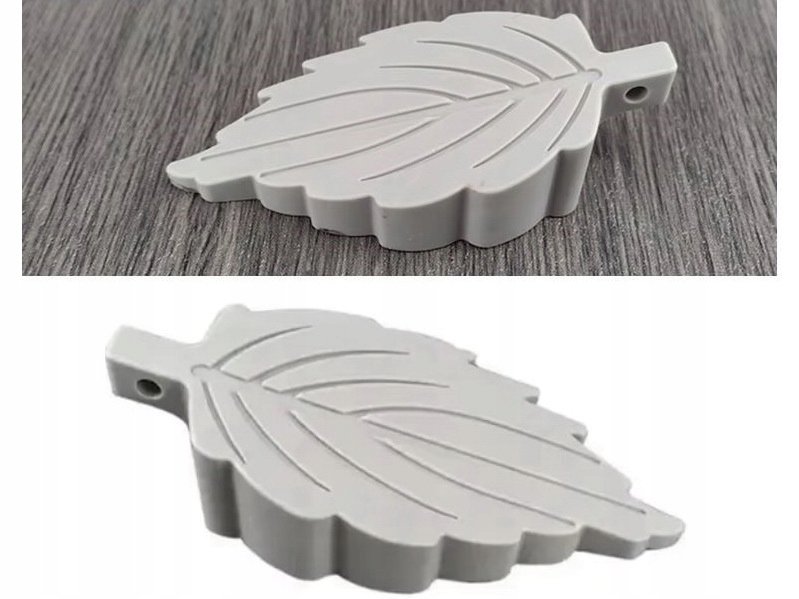 KLIN DO DRZWI ODBOJNIK BLOKADA STOPER DRZWIOWY PODKŁADKA SILIKONOWY SZARY