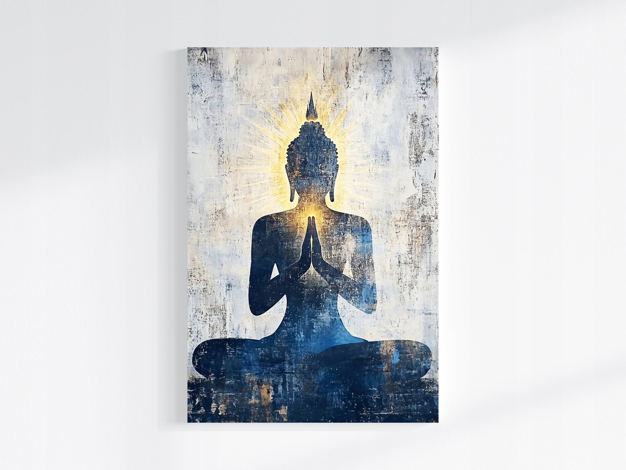 Obraz Na Plátně Canvas Portrét Náboženství Buddha Meditace Čakra Zen 80x120