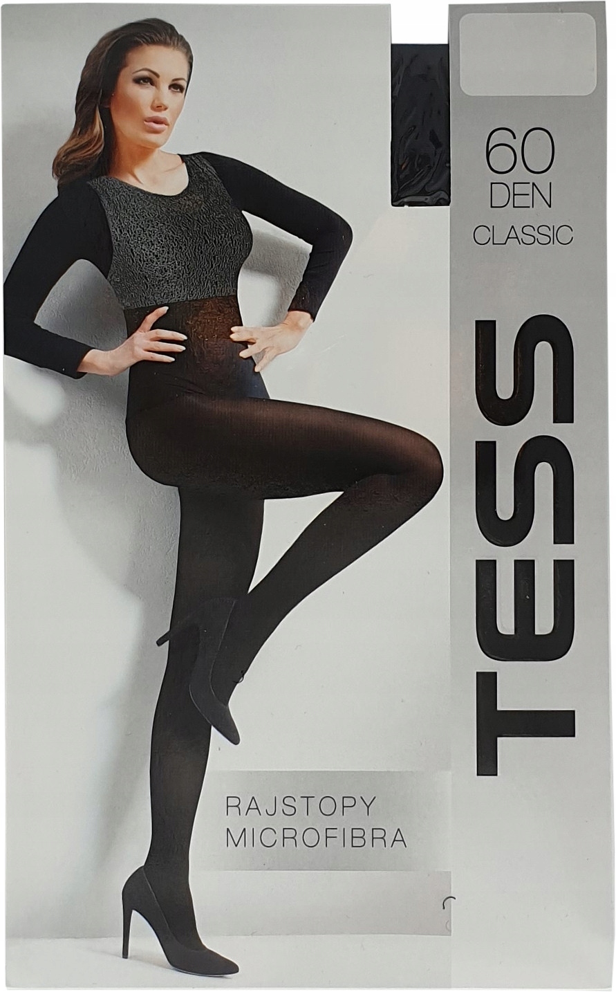 Rajstopy MIKROFIBRA 60 DEN TESS RUDE matowe Wykończenie matowe