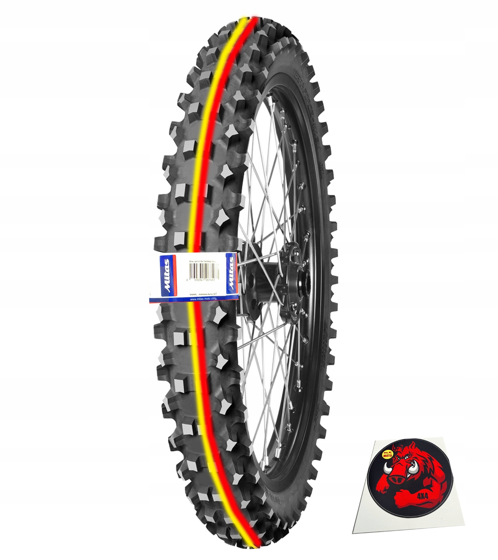 ШИНИ MITAS 70/100 - 19 TERRA FORCE MXSM SOFT / MEDIUM
