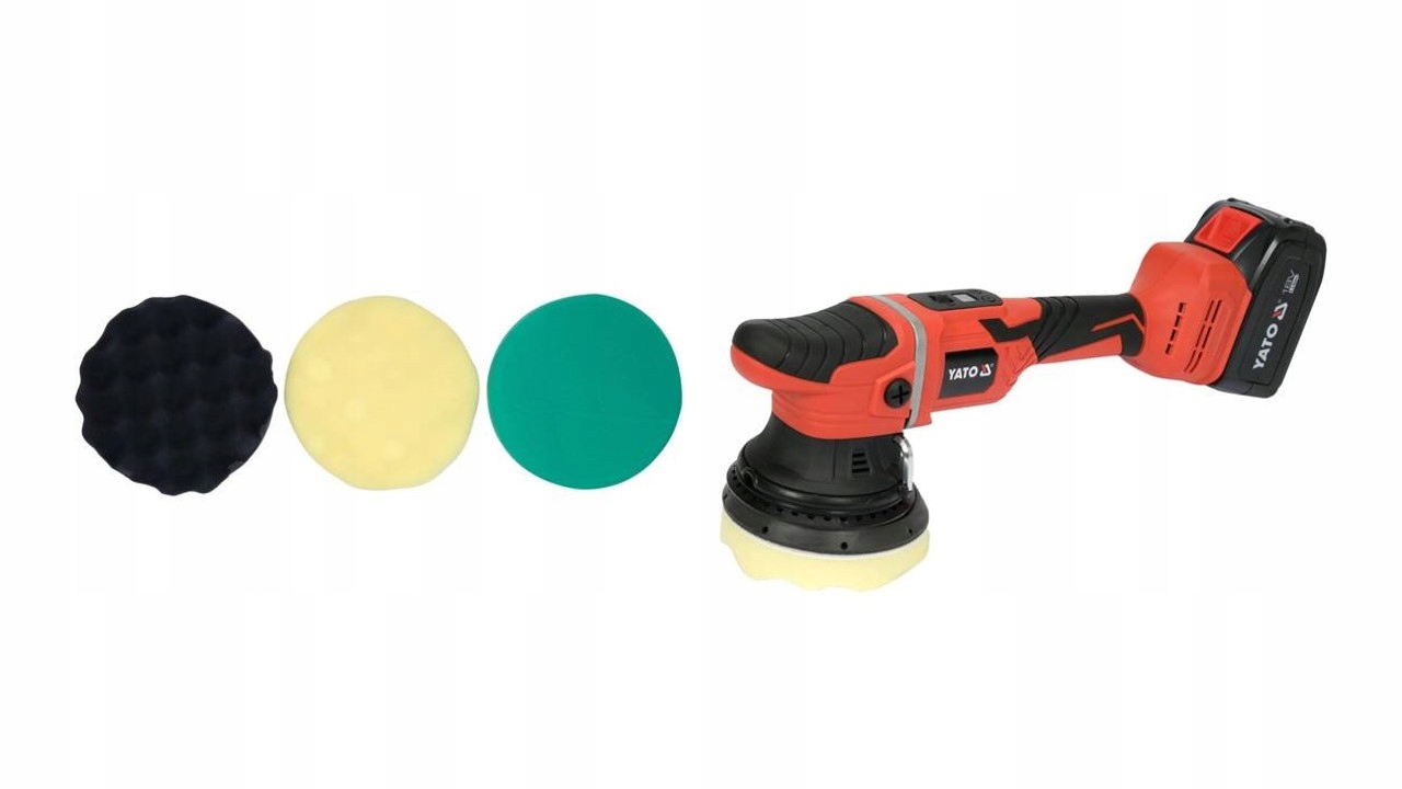 18V POLERKA ORBITALNA 125MM Z BATERIĄ I ŁADOWARKĄ