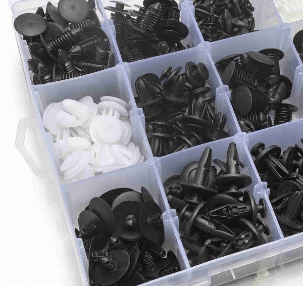 ZESTAW SPINEK KLIPSÓW KOŁKÓW SAMOCHODOWYCH 415szt Producent części Epman