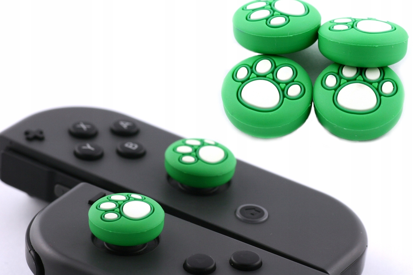 GUMKI NAKŁADKI NA ANALOG JOY-CON NINTENDO SWITCH / NS OLED LITE ŁAPKI 4 SZT