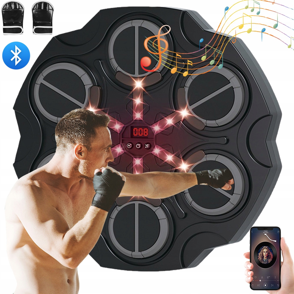 Hudební Boxovací Stroj V Tréninkové Boxerské Stěně S Bluetooth