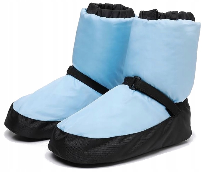 Buty Ocieplające do Tańca Baletki Ocieplacze Pl Niebieskie 34/35