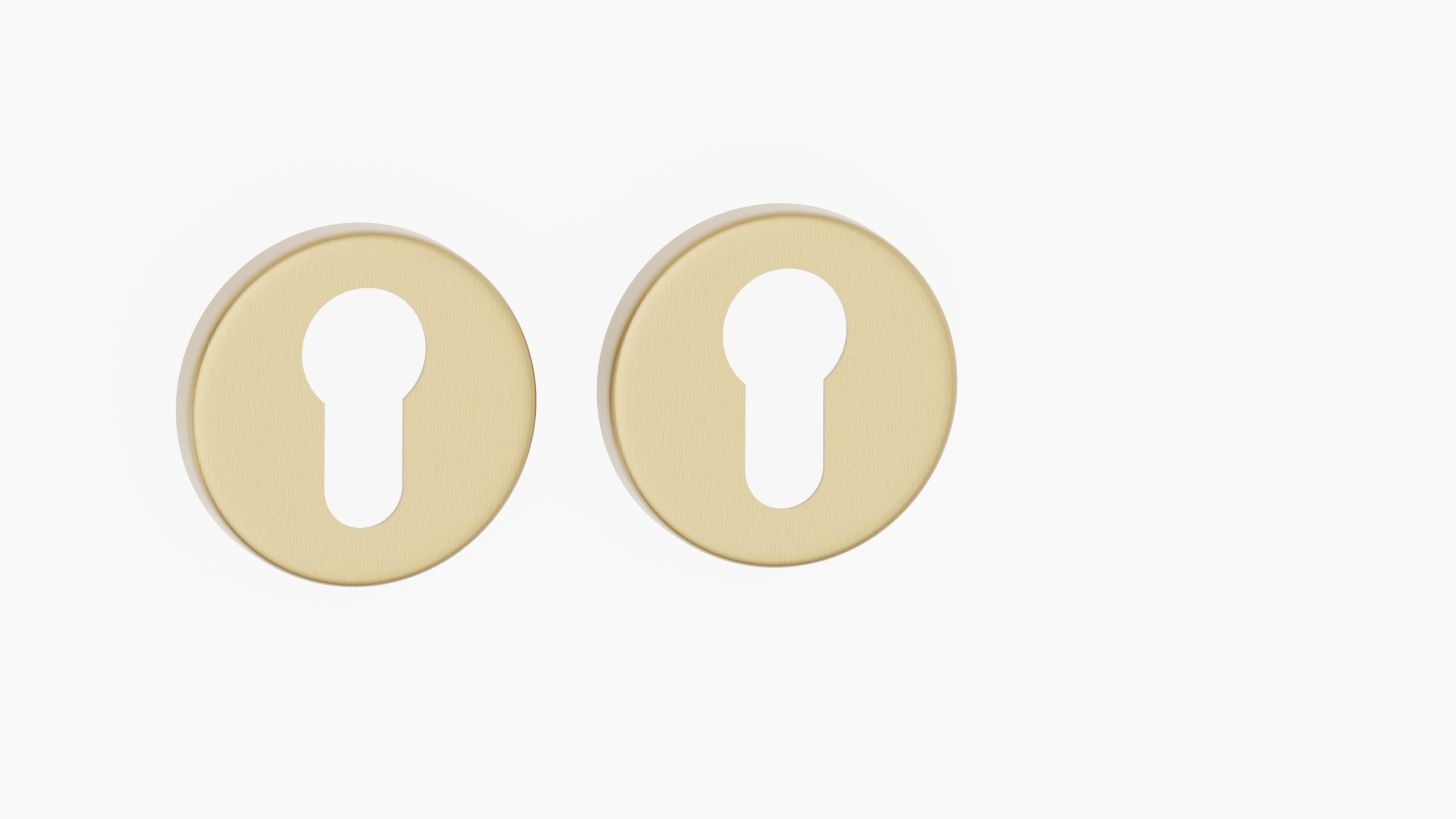 Rozeta rozety kulatá pod vložku Slin zlatá