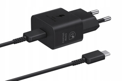 Oryginalna Ładowarka Sieciowa Samsung EP-T2510XBEGEU Pd 25W kabel Usb-c