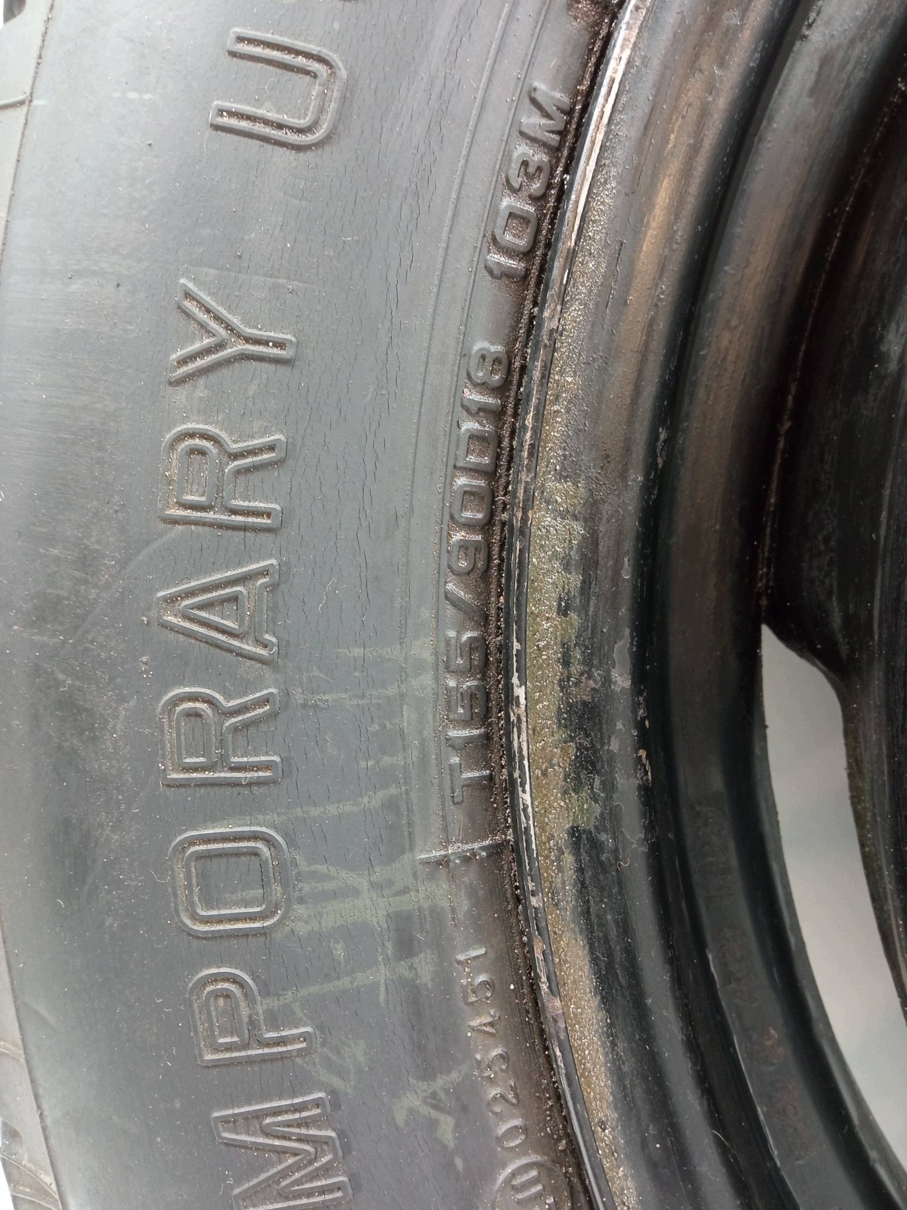 wheel spare R18 5X114.3 ET40 OC67MM MAZDA
